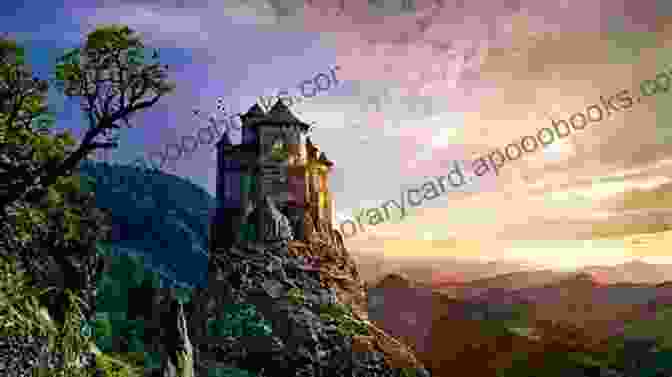 A Breathtaking Landscape With A Castle On A Distant Hill Island Of Gold (Sea And Stone Chronicles)