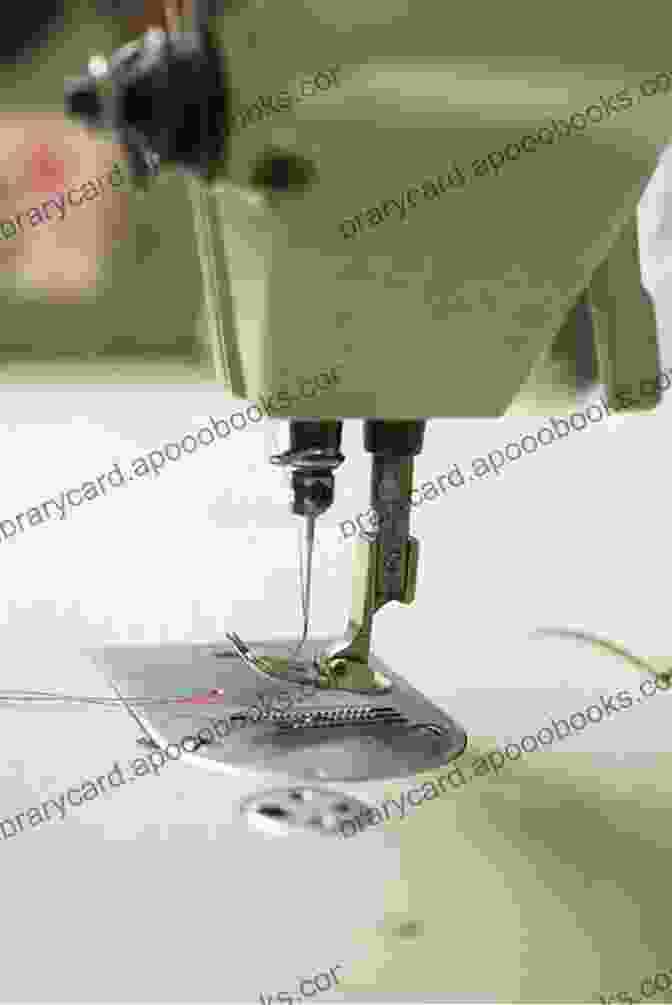 A Close Up Image Of A Sewing Machine With Fabric Being Threaded Through How To Sew From Start To Finish: Easy Sewing Patterns