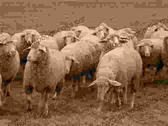 A Flock Of Sheep Grazing In A Pasture, Providing Sustainable Wool For Fiber Production Raising Animals For Fiber: Producing Wool From Sheep Goats Alpacas And Rabbits In Your Backyard