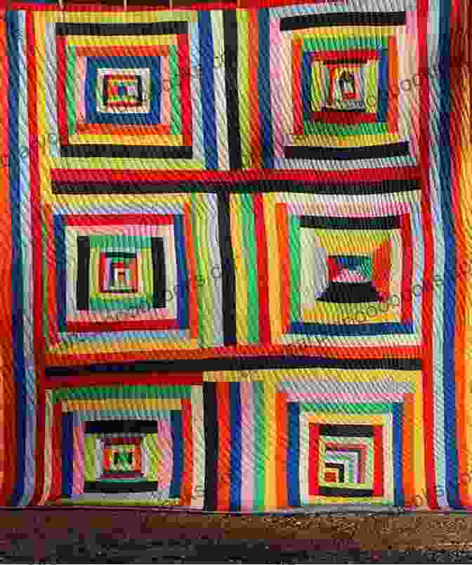 A Gee's Bend Quilt With Vibrant Solid Color Blocks Arranged In A Dynamic Pattern 200 Years Of Solid Color Quilts: A Quilt Study