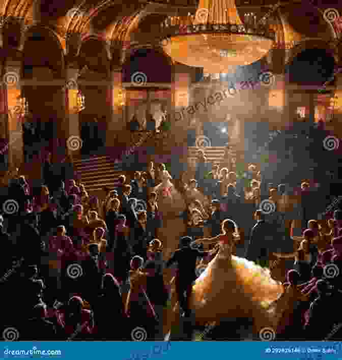 A Grand Victorian Ballroom, Filled With Elegantly Dressed Guests Dancing And Mingling. Lilian And The Irresistible Duke (Secrets Of A Victorian Household 4)