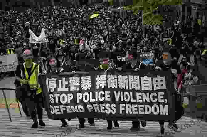 A Group Of People Protesting In Hong Kong, With A Banner That Reads China S Influence And The Center Periphery Tug Of War In Hong Kong Taiwan And Indo Pacific (Routledge Studies On Challenges Crises And Dissent In World Politics)