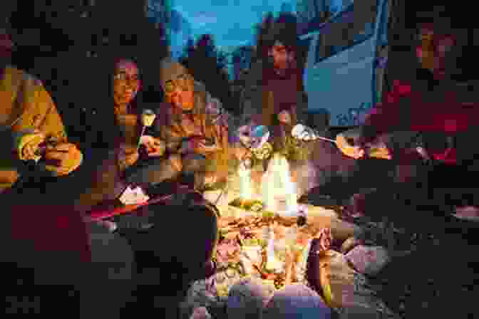 A Group Of People Sitting Around A Campfire In The Wilderness. Ride It Out (Nuclear Survival: Northern Exposure 3)