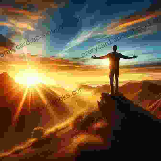 A Man Standing On A Hilltop, Arms Outstretched, Symbolizing Newfound Hope And Redemption. Execution Day: A Short Story