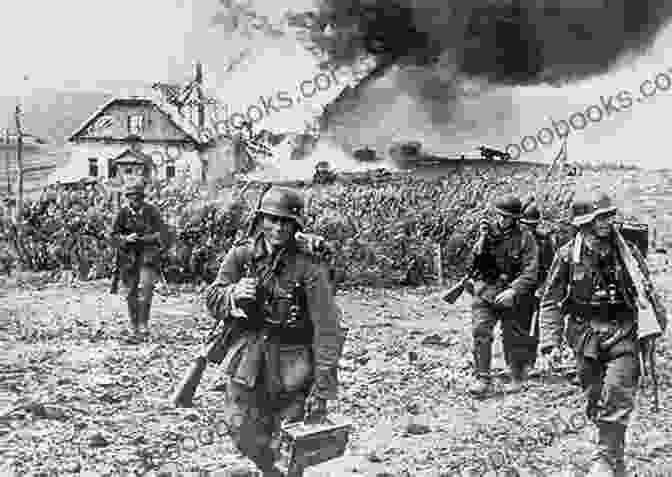 A Photograph Of A Group Of Soldiers Standing In A Field, Looking At A Burning Village In The Distance. The Tug Of War: Poetry And Art About The Vietnam War