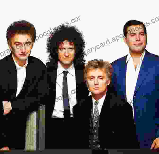 A Studio Photo Of Queen Band Members (Freddie Mercury, Brian May, John Deacon, And Roger Taylor) During The Recording Of Their Album Long Live Queen: Rock Royalty Discuss Freddie Brian John Roger