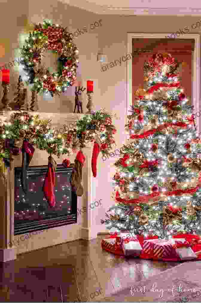 A Vibrant Display Of Festive Traditions, Including Decorated Christmas Trees, Twinkling Lights, And Cheerful Holiday Spirit The New Year S Wish: A Holiday Novella