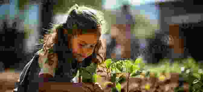 A Young Girl Carefully Planting A Seed In The Earth, Symbolizing The Power Of Hope And The Promise Of New Beginnings. Once I Was A Tiny Seed A