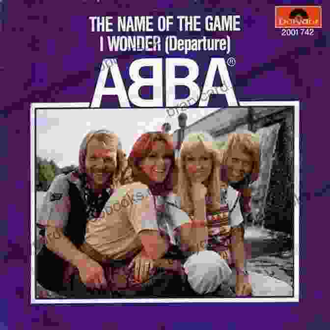 ABBA's The Name Of The Game Single Cover With A Group Of People Playing A Board Game 25 Best Songs Of ABBA Paul Russell Parker III