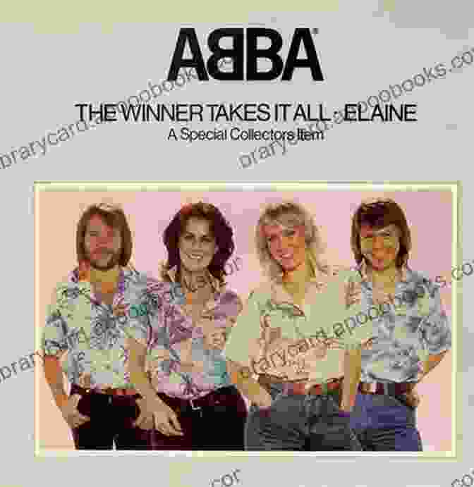 ABBA's The Winner Takes It All Single Cover With A Woman Sitting On A Chair 25 Best Songs Of ABBA Paul Russell Parker III