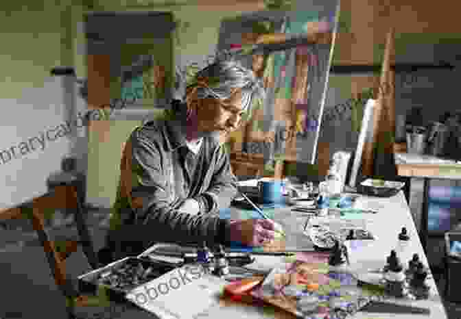 Artist Working On A Sculpture In Their Studio Amy Lowell The Poetry Of: Art Is The Desire Of A Man To Express Himself To Record The Reactions Of His Personality To The World He Lives In