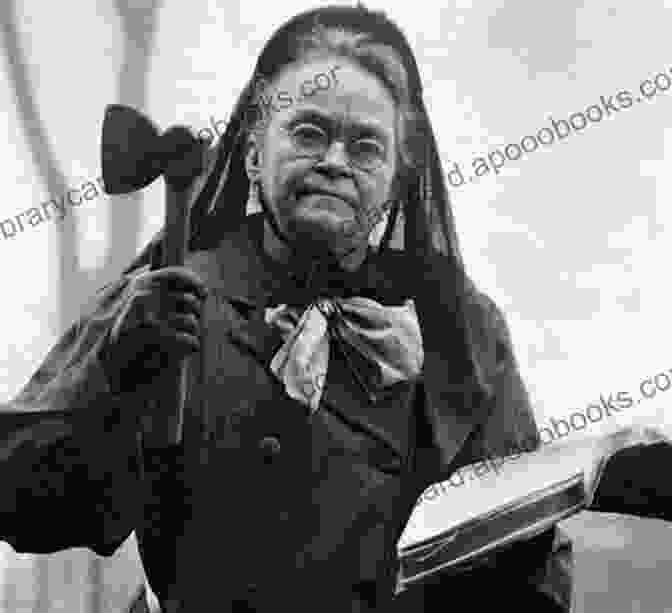 Carrie Nation, A Woman In Her Late 60s, With A Stern Expression And A Large Hatchet In Her Hand The Story Of Carrie Nation