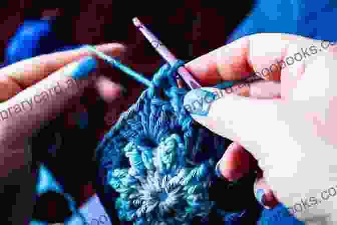 Close Up Of Skilled Hands Crocheting A Granny Square Easy 3D Granny Square Ideas: Simple 3D Granny Square Patterns Step By Step