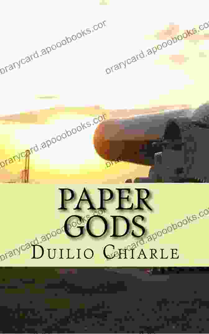 Cover Art For The Theatrical Script 'Paper Gods' By Duilio Chiarle PAPER GODS: Theatrical Script Duilio Chiarle