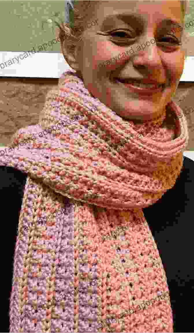 Cozy Knitted Scarf Modern Crochet Blankets: 5 Designs With Step By Step Photos (Tiger Road Crafts)