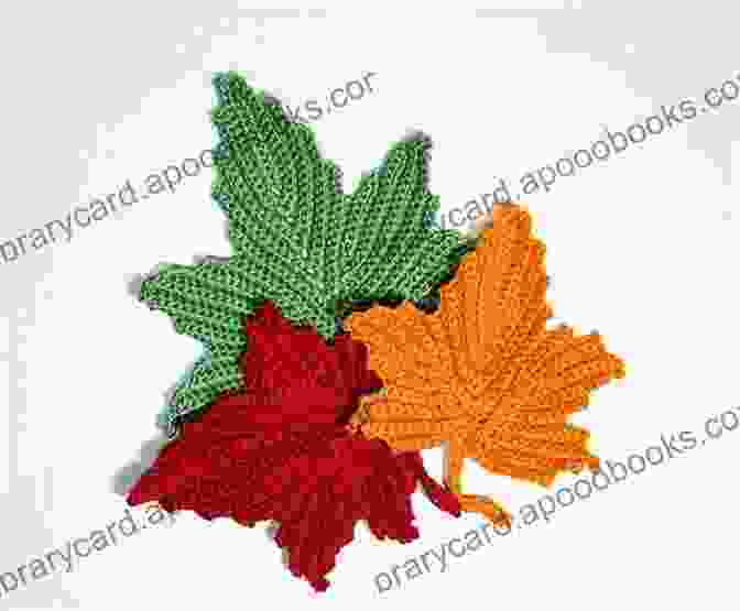 Crochet Elegant Maple Leaf Wreath FREE PATTERNS CROCHET FALL WREATHS: Wreaths Add A Elegant Issue To Your Seasonal Decorations