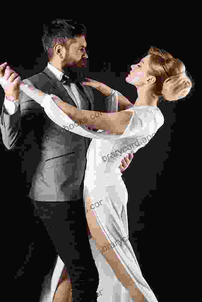 Elegant Couple Dancing The Passionate Tango, Capturing The Essence Of Amy Gahran's Book The Art Of Tango Amy Gahran