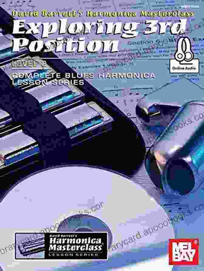 Exploring 3rd Position Level Complete Blues Harmonica Lesson Book Cover Exploring 3rd Position Level 2: Complete Blues Harmonica Lesson