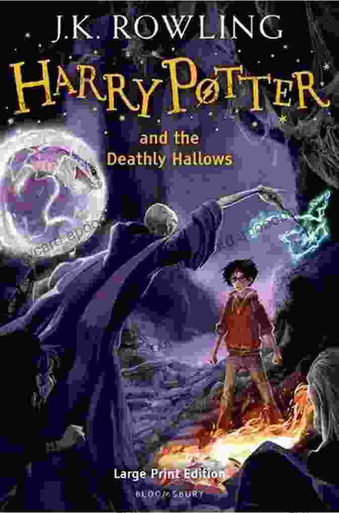 Harry Potter And The Deathly Hallows Book Cover Harry Potter And The Deathly Hallows