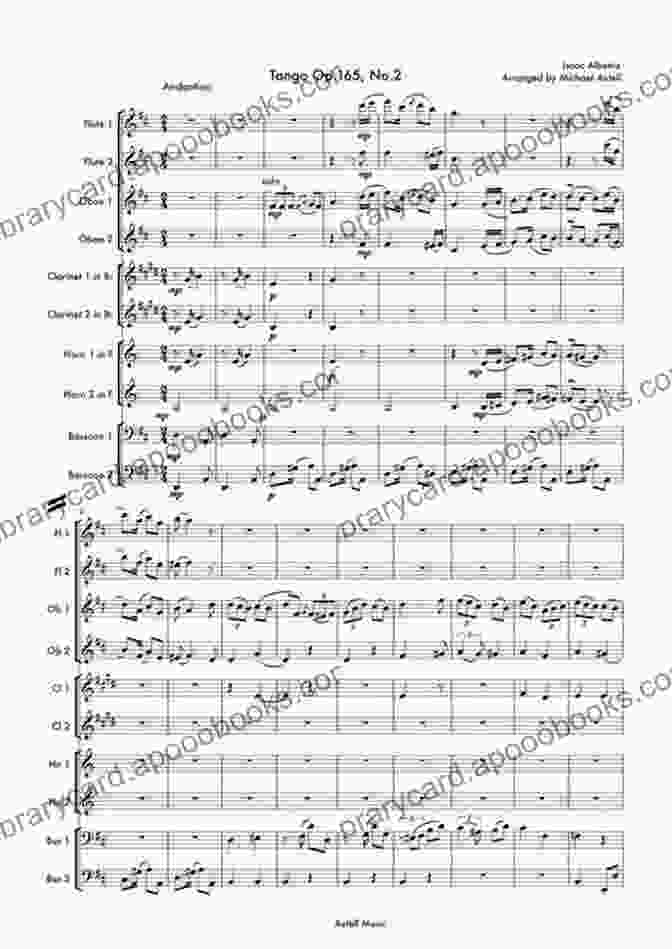 Henrik Ibsen's Play Peer Gynt Suite No 1 Op 46 Anitra S Dance Edvard Grieg: Sheet Music For Woodwind And Brass Decet Flute Oboe Clarinet Horn And Bassoon