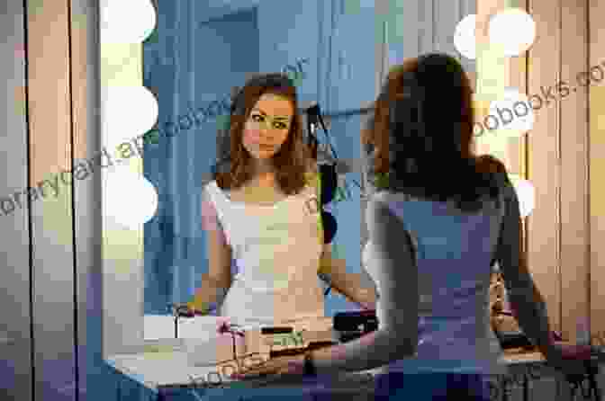 Image Of A Woman Looking In A Mirror, Reflecting On Herself 500+ Questions All About Me: Journal Prompts For Discovering Your True Self