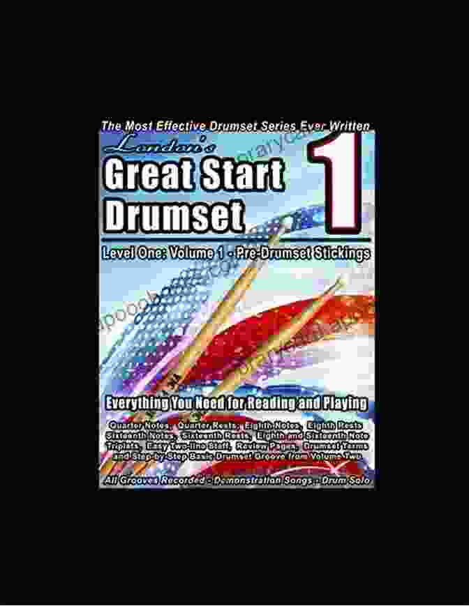 Image Showing A Drummer Playing Songs On The London Great Start Drumset London S Great Strart Drumset Volume Nine: Progressive 7/8 Drumset: Everything You Need To Play Songs (London S Great Start Drumset 9)