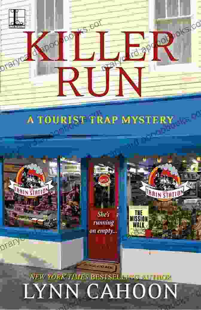 Killer Run: Tourist Trap Mystery Book Cover Featuring A Silhouette Of A Person Running Through A Dark Forest, With A Full Moon In The Background. Killer Run (A Tourist Trap Mystery 5)