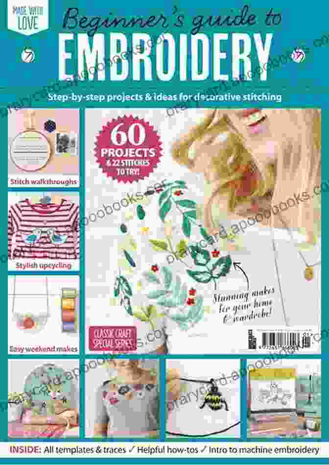 Let's Make Embroidery Magazine Cover Let S Make Embroidery Magazine : 55 Projects To Try