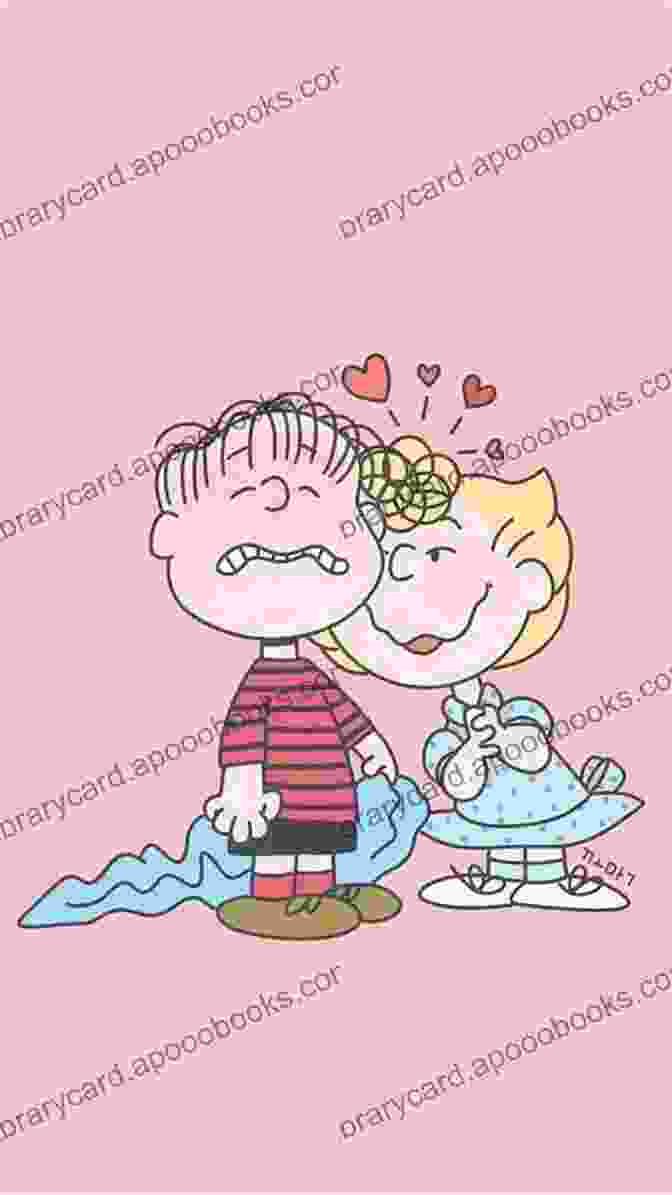 Linus And Sally Sharing A Tender Moment On A Park Bench Love Is Walking Hand In Hand (Peanuts)