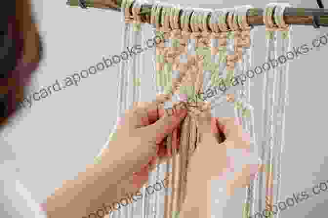 Macrame Wall Hanging From Knotting And Netting By Leslie Woollard Knotting And Netting Leslie Woollard