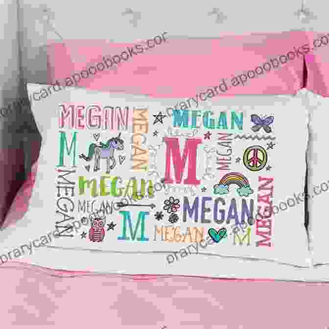 Personalized Pillow Cases With Embroidered Names And Playful Designs The Guide Of Sewing Projects: Fun And Interesting Ideas To Sew For Beginners