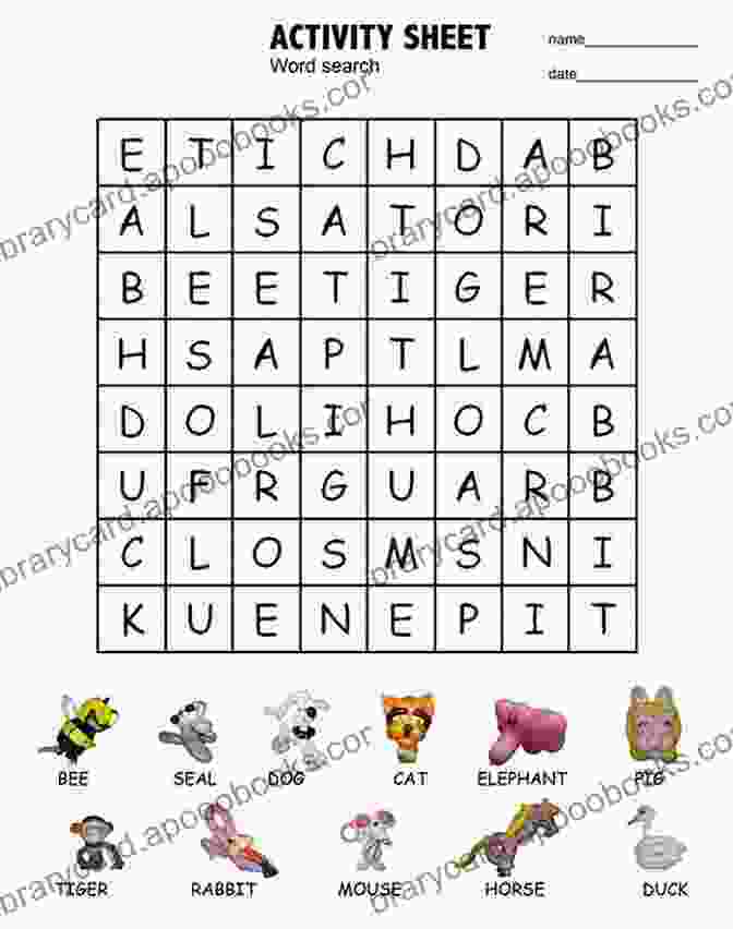 Playful Games The Animals A Z Words Activity Alphabet For Kids : The Activity For Toddlers And Preschool Kids To Learn The English Alphabet From A To Z With Animals Picture