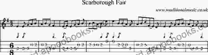 Sheet Music For The Mandolin Song 'Scarborough Fair' Mandolin 3 Chord Songbook Volume One: 10 Easy To Learn Songs For The Mandolin