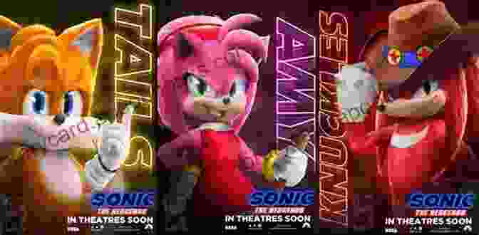 Sonic, Tails, Knuckles, And Amy In Action Sonic The Hedgehog FCBD 2024 (Sonic The Hedgehog (2024 ))