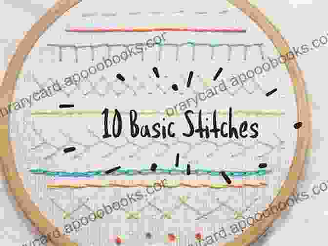 Step By Step Embroidery Instructions For Beginners Simple Embroidery Patterns: Learning Embroidery Technique Step By Step For Beginners