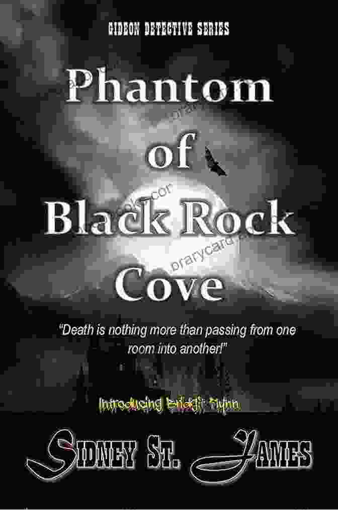 The Phantom Of Black Rock Cove Book Cover Featuring A Shadowy Figure Lurking By The Ocean Phantom Of Black Rock Cove (Gideon Detective 5)