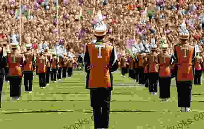 The University Of Tennessee Marching Band Performing At A Football Game UT Marching Band William J Bush