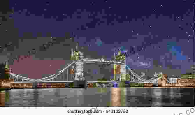 Tower Bridge Illuminated Against A Starlit Night Sky, Creating A Magical Ambiance. London Tower Bridge: A Collection Of Photography Artwork