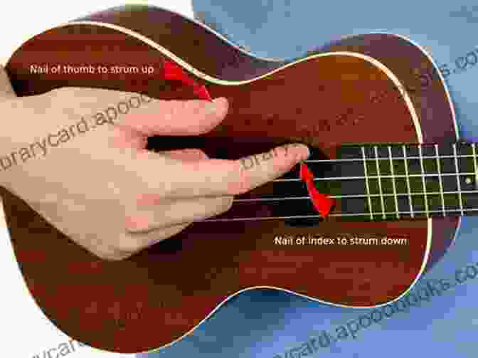 Ukulele Player Holding 'Easy Ukulele Songs Step By Step' Book Easy Ukulele Songs Step By Step Jean Wyrick