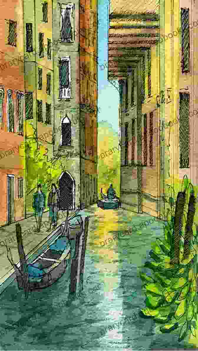 Watercolor Painting Of Venice In A Travel Journal Venice Watercolor Travel Journal AMAZING WONDERS