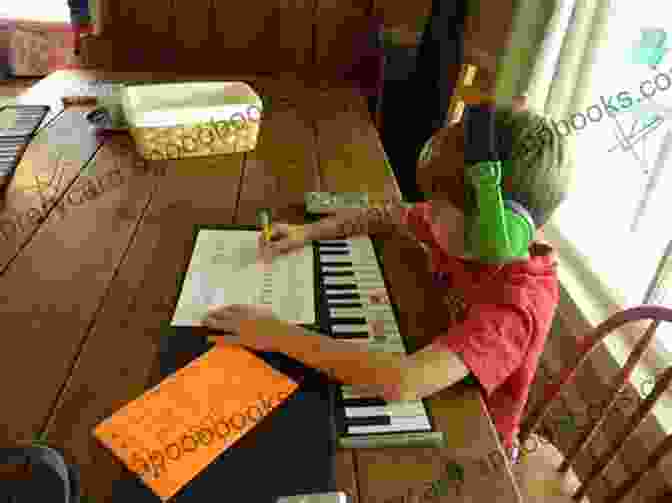 Young Child Composing Music On Piano With Imagination And Creativity Piano Pieces For Young Children (EFS No 252)