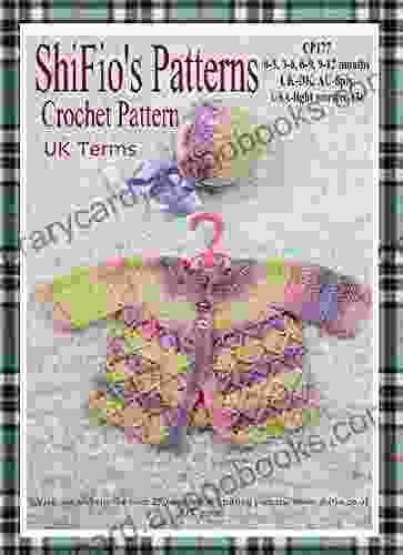 Crochet Pattern CP177 Baby Bavarian Stitch Matinee Jacket And Hat Preemie 0 3mth 3 6mth 6 9mth 9m 12mth UK Terminology