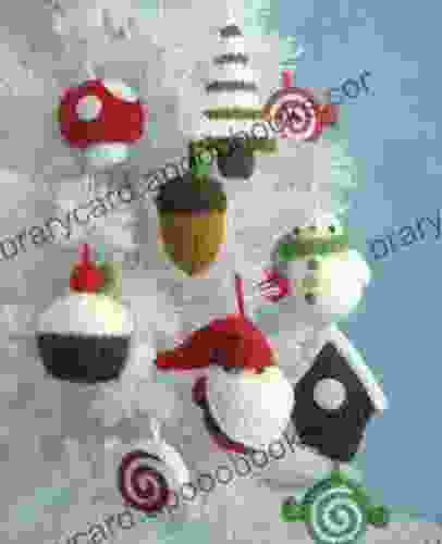 Christmas Ornaments Knit Pattern Set