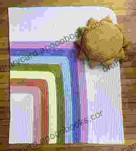 Rainbow Blanket And Sun Pillow Crochet Pattern