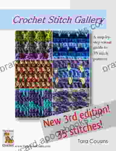 Crochet Stitch Gallery: A Step By Step Visual Guide To 35 Stitch Patterns (Tiger Road Crafts)