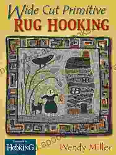 Wide Cut Primitive Rug Hooking